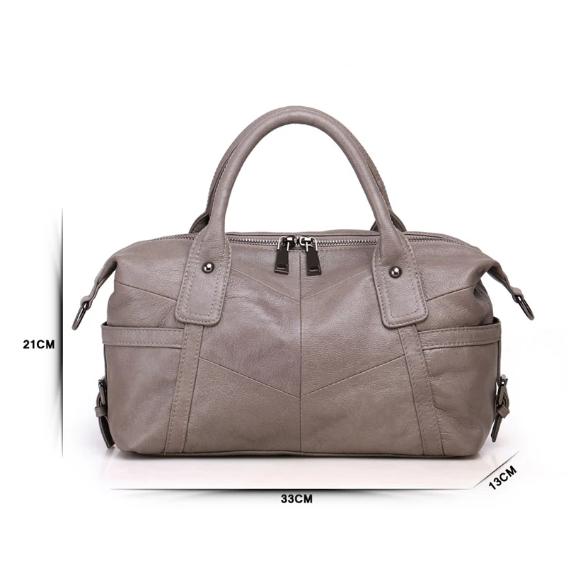 Женская сумка из натуральной воловьей кожи большие сумки на плечо модные женские