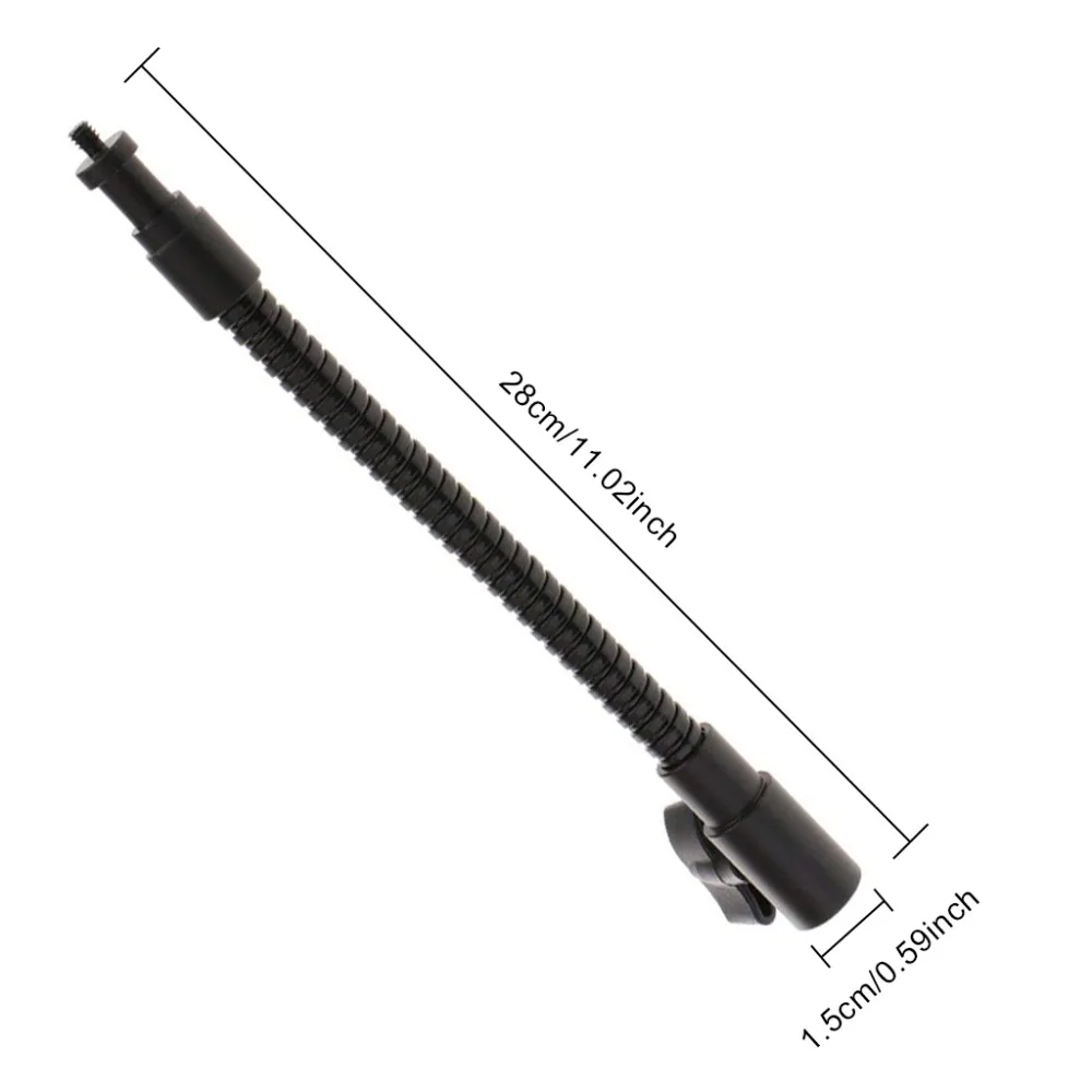 Сгибаемый светильник вспышка подставка черная стальная проволочная труба