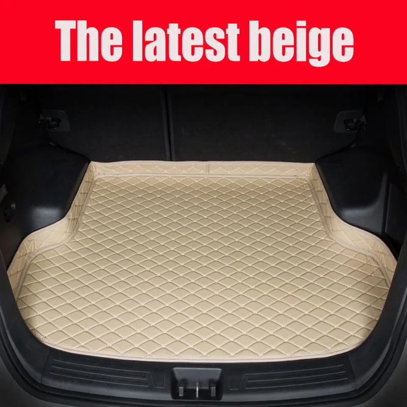 

Custom car Trunk mats made for Kia Carens Rondo 5D full cover foot case heavy duty carpet rugs liners (2007-now)