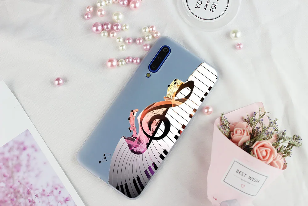 Old Score Musical Notes Loving Soft TPU Case For Xiaomi Mi 12 11 Pro Ultra 10 9 8 SE 6X A3 A2 LITE cc9 cc9e Cover | Мобильные