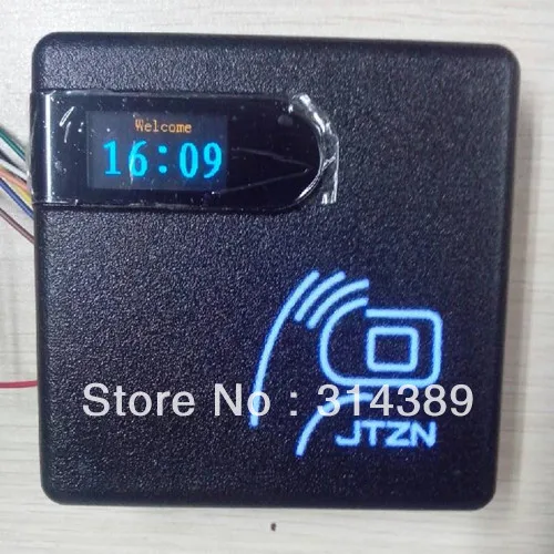 

New 125Khz, wiegand26/34 dual Led 9V 12V epoxy packaged RF contactless EM4100/4102 ID card KO Knock out box READER