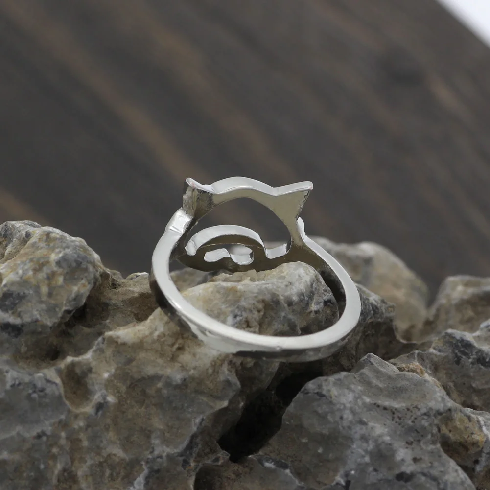 Женское милое простое Новое модное Ювелирное кольцо Свинка для влюбленных кошек