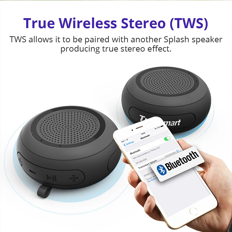 Оригинальное Tronsmart элемент всплеск IP67 Водонепроницаемый динамик Саундбар