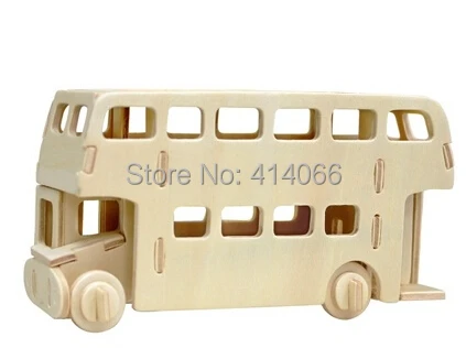 3d Трехмерная деревянная головоломка для животных игрушки детей diy Ручная работа