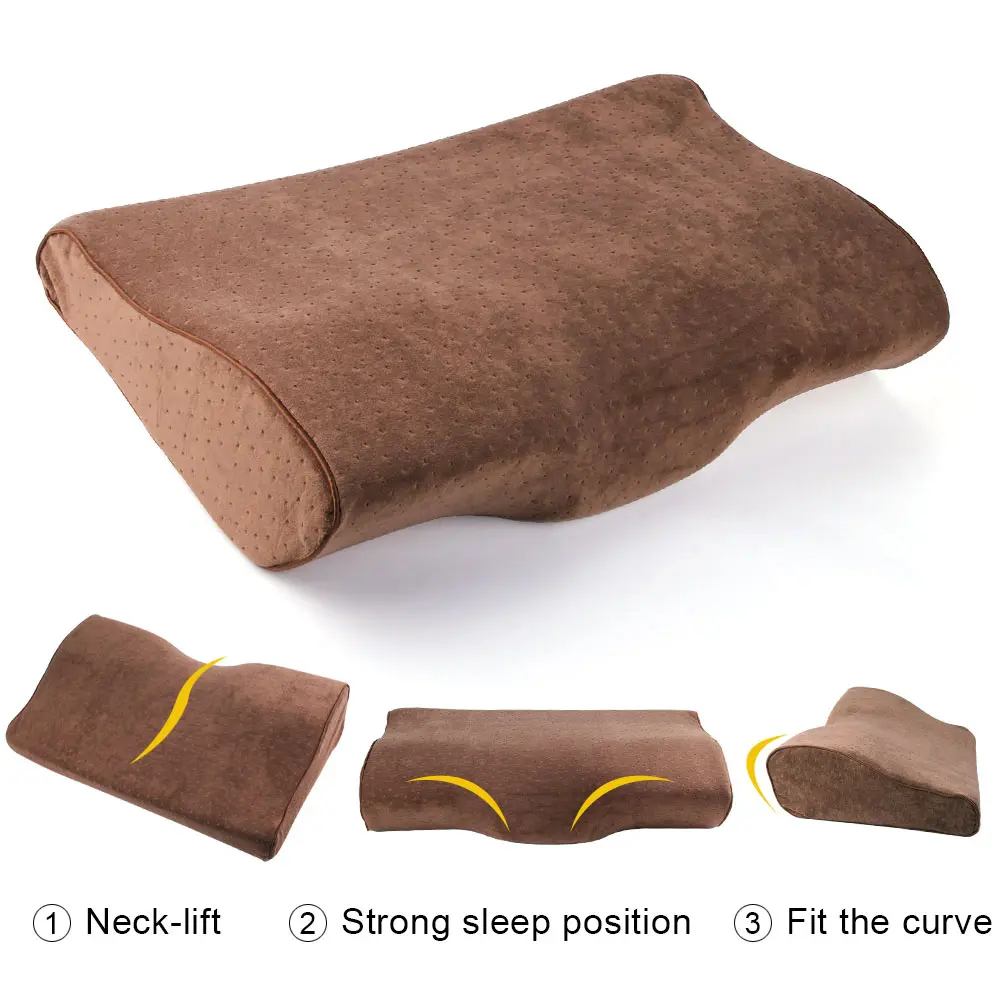 Эргономичная подушка для ресниц наращивания пена с эффектом памяти шейные