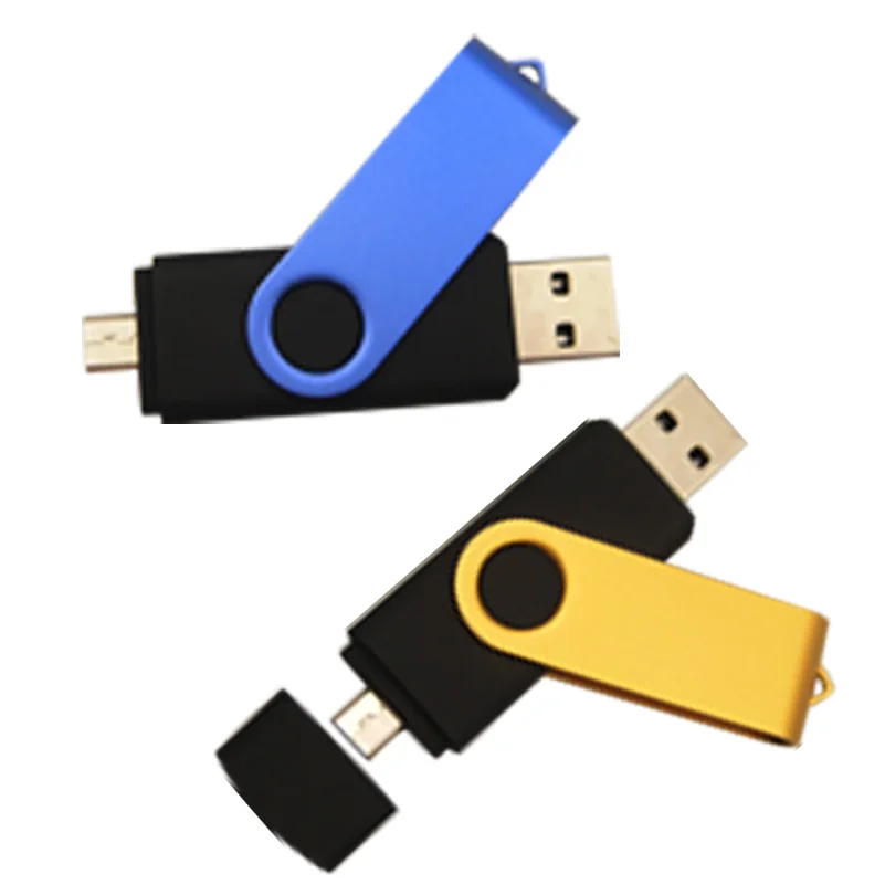OTG USB флеш-накопитель 4 ГБ 8 ГБ 16 ГБ 32 ГБ для Android/Tablet/PC USB 2,0 флеш-накопители с логотипом на заказ, флеш-накопитель U Dick, свадебные подарки