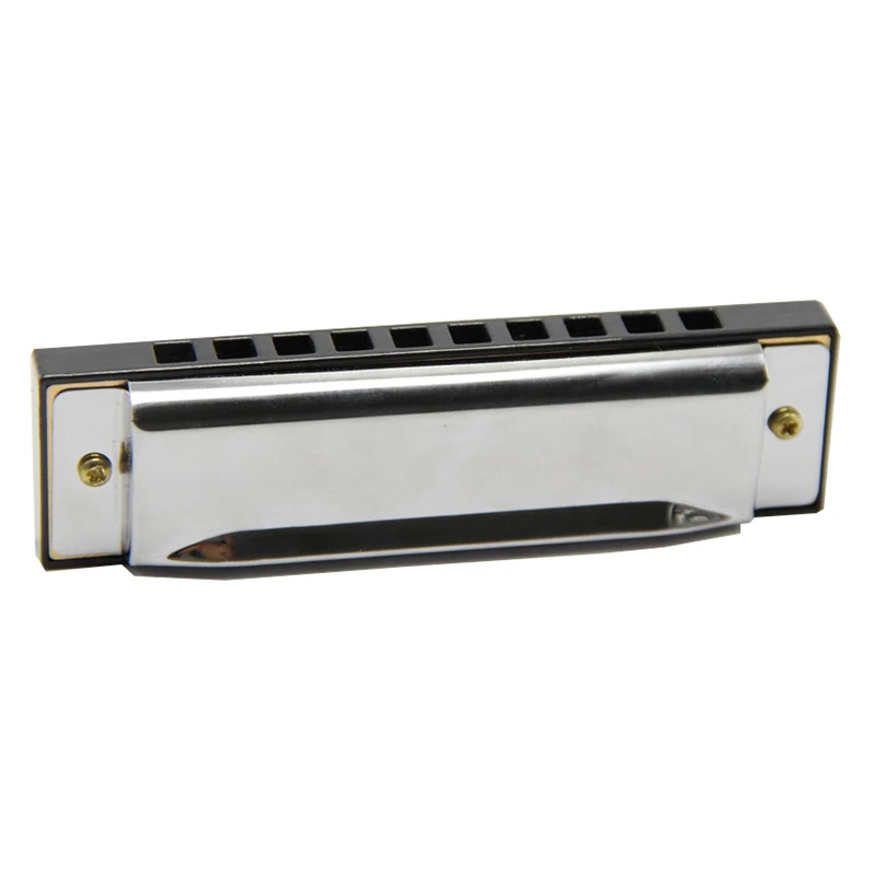 10 отверстий диатонической гармошка Ключ C Рид Арфы Нержавеющая сталь рот Органы