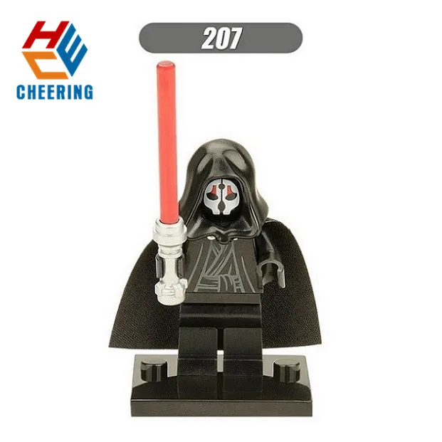 207 Without Box Одиночная строительных блоков космический The Force Awakens Chewbacca Kylo Ren Han Solo подарок фигурки Кирпичи игрушки для детей X0104 - Цвет: 207 Without Box