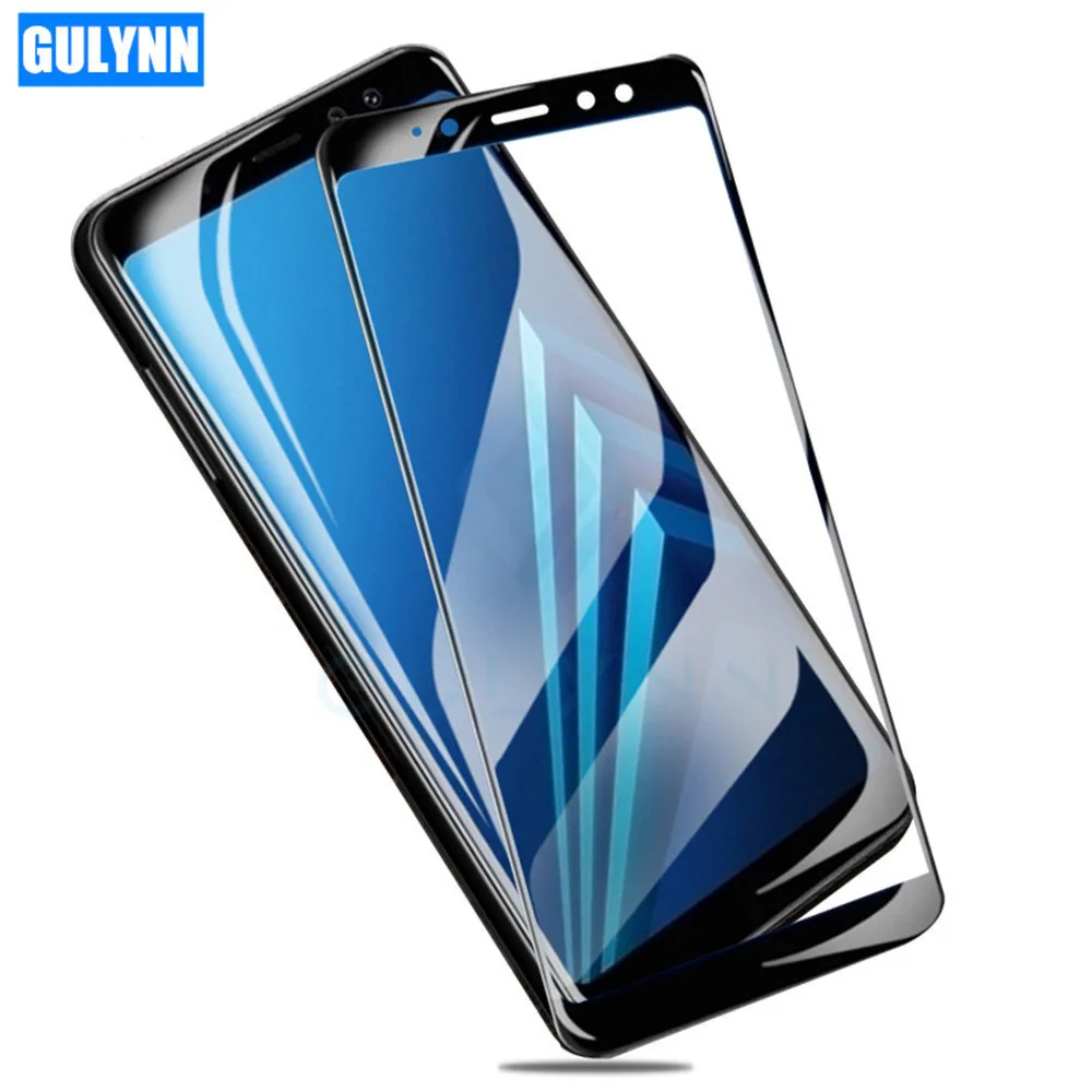 

3D Protective Full Cover Tempered Glass For Samsung Galaxy A3 A5 A7 A6 A8 Plus A51 A71 A81 Screen Protector Film For J2 J4 Core
