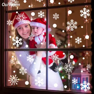 48 шт., декоративные наклейки на окна стикер