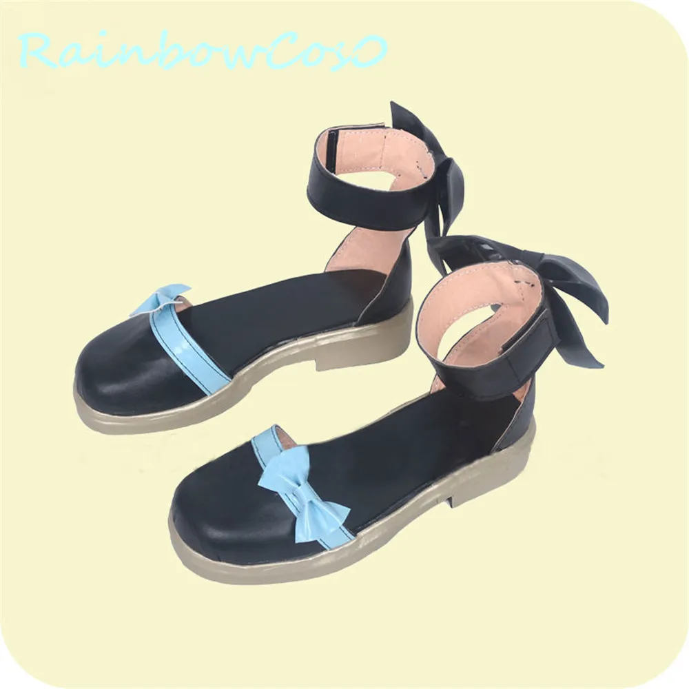Туфли для косплея RainbowCos0 черный Батлер книга атлантической Елизаветы Этель
