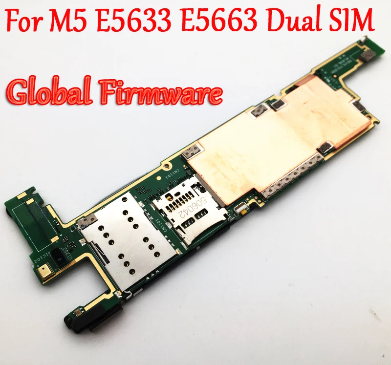 Тестирование работы Оригинал Разблокировать плата для sony Xperia M5 E5633 E5663 Dual SIM