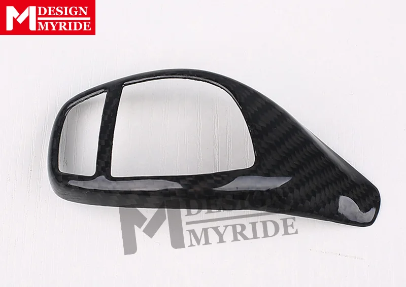 Левый и правый углеродный чехол для рычага переключения передач салона