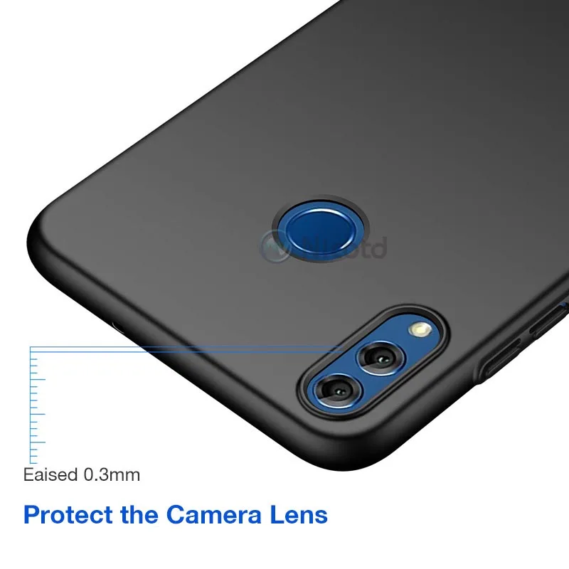 Роскошный пластиковый матовый чехол для телефона huawei honor 8X 6 5 дюйма тонкий Чехол