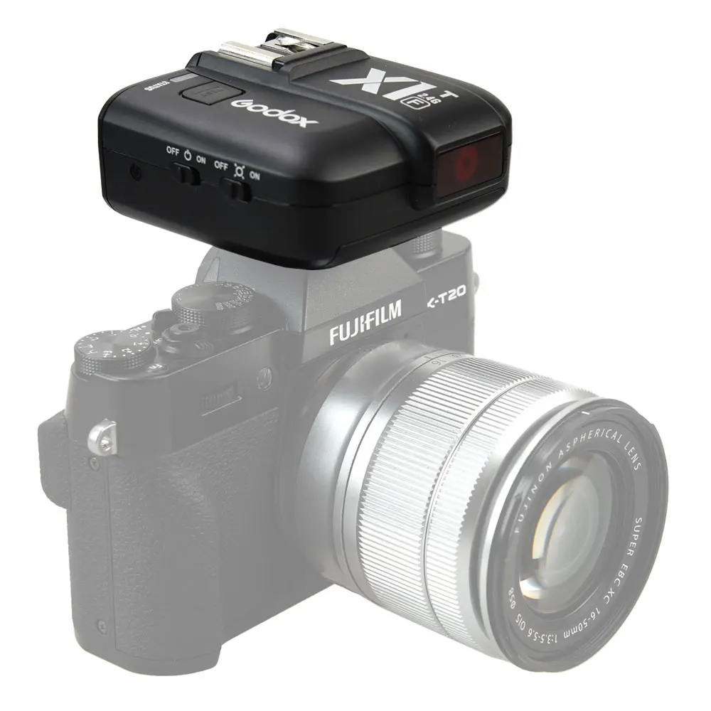 

Godox X1T TTL HSS 1/8000s 2.4G Wireless X System Control Flash Trigger Transmitter For Canon EOS Nikon Sony Fuji Olympus Camera