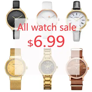 CRRJU каждый день Большая распродажа, все часы распродажа 9,99 $ мужские часы Топ Бренд роскошные часы для женщин кварцевые часы