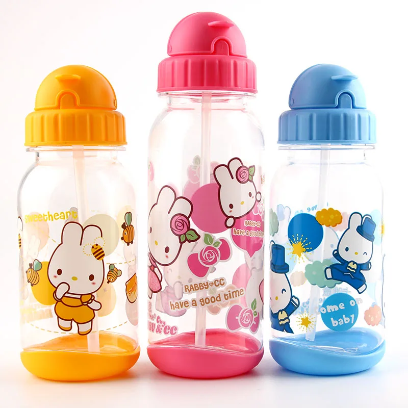 450 мл/550 мл нетоксичный ребенка Дети милые Бутылочки дети учатся Кормление