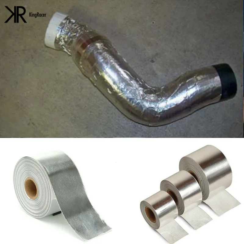 Cool Клейкие ленты рулона Aluminized тепла Обёрточная бумага барьер мотоциклетные