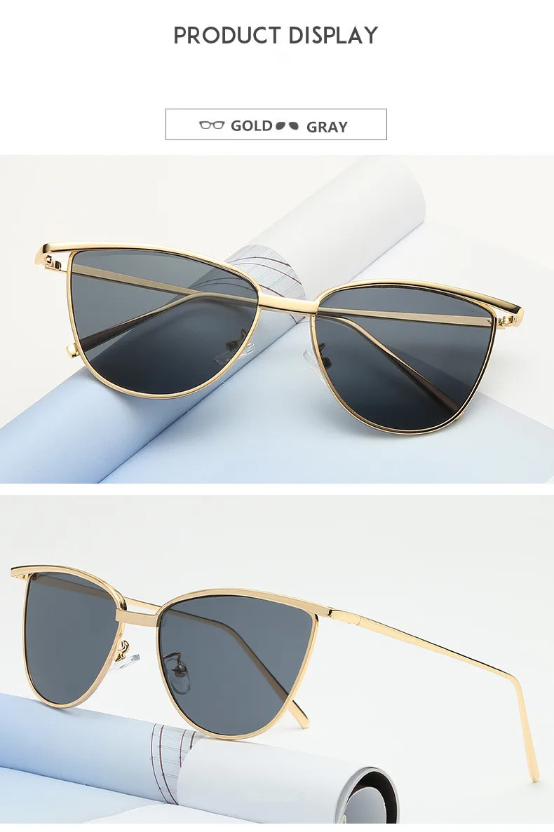 Модные женские солнцезащитные очки Cateye, модные трендовые винтажные элегантные солнцезащитные очки, женские солнцезащитные очки oulo de sol, Летний стиль
