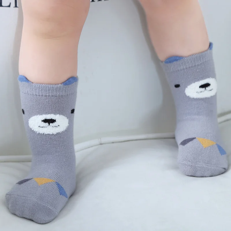 1 пара/носки для новорожденных девочек и мальчиков хлопковые носки малышей из