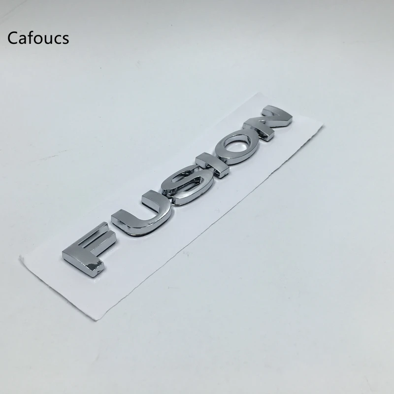 Cafoucs для Ford Fusion хром FUSION Задняя Крышка багажника заводская табличка эмблема|ford