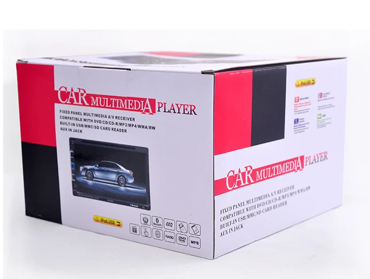6 9 дюймовый автомобильный DVD плеер YUANMINGSHI Bluetooth стерео проигрыватель CD радио один 2