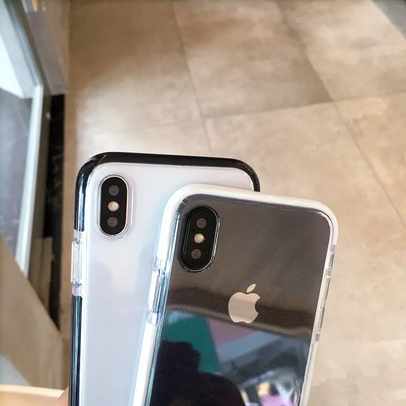 Luxury Case For iPhone XS Max XR X 10 Ultra Thin Slim Soft TPU Silicone Cover 6 6s 7 8 Plus Coque Fundas Capa |