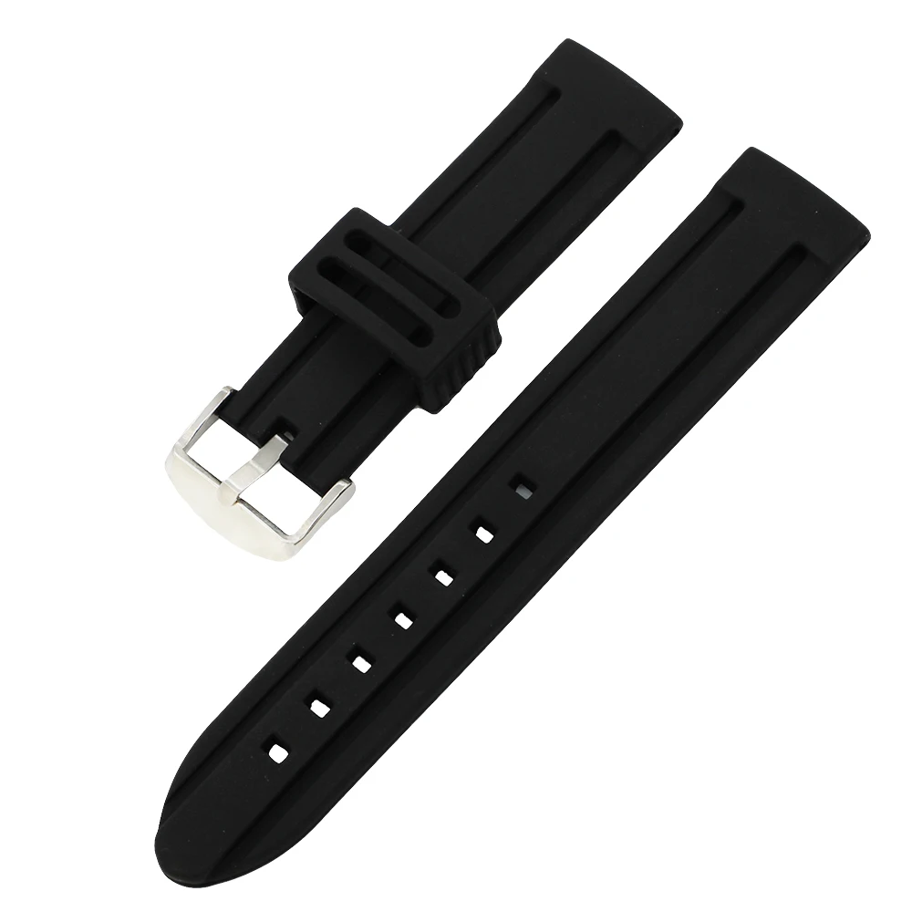 24 мм силиконовый резиновый ремешок для часов Sony Smartwatch 2 SW2 из смолы на запястье