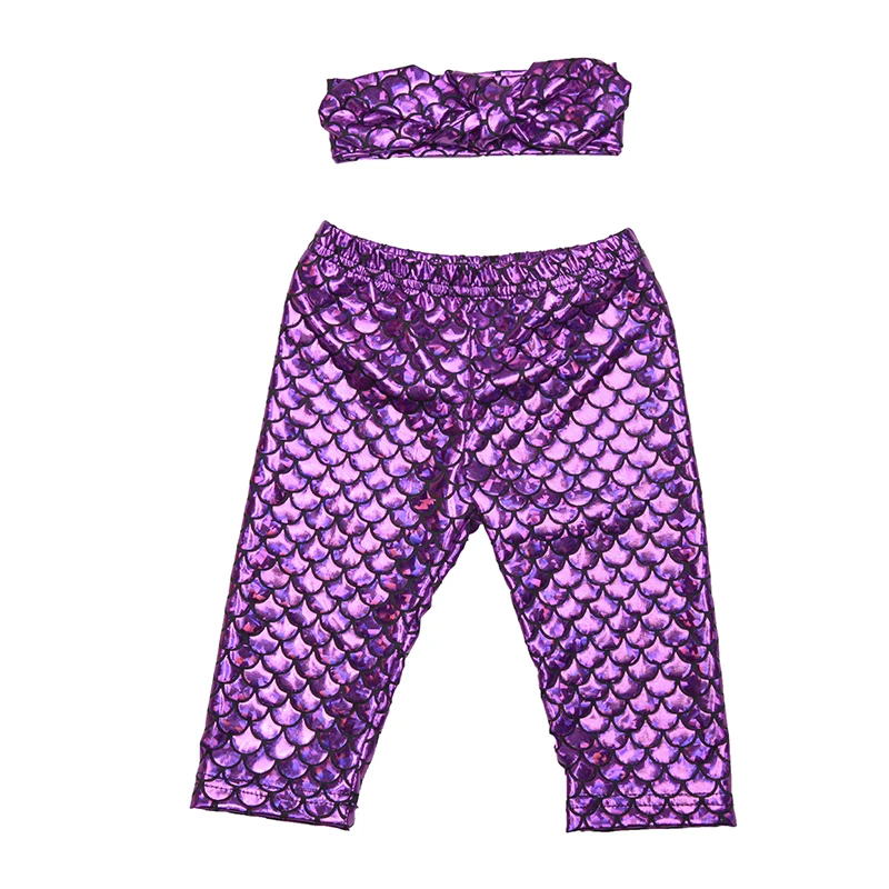 Детские Младенцы для девочек маленькие изумрудные зеленые металлические штаны в