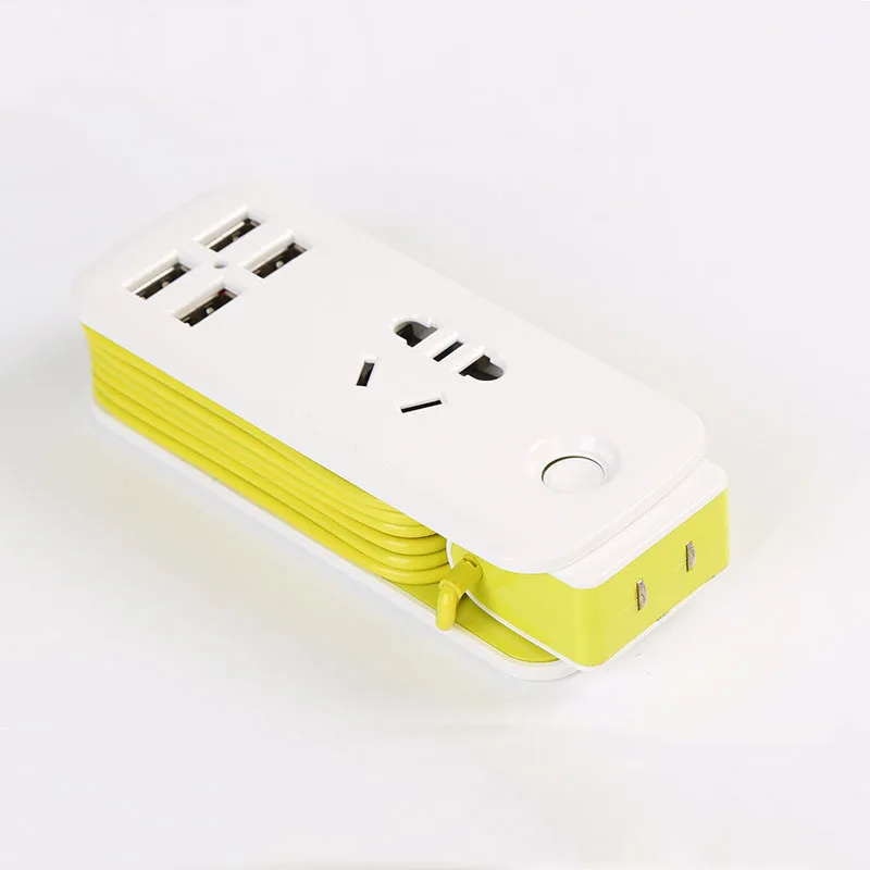 Многофункциональная розетка удлинитель с американской вилкой портативное