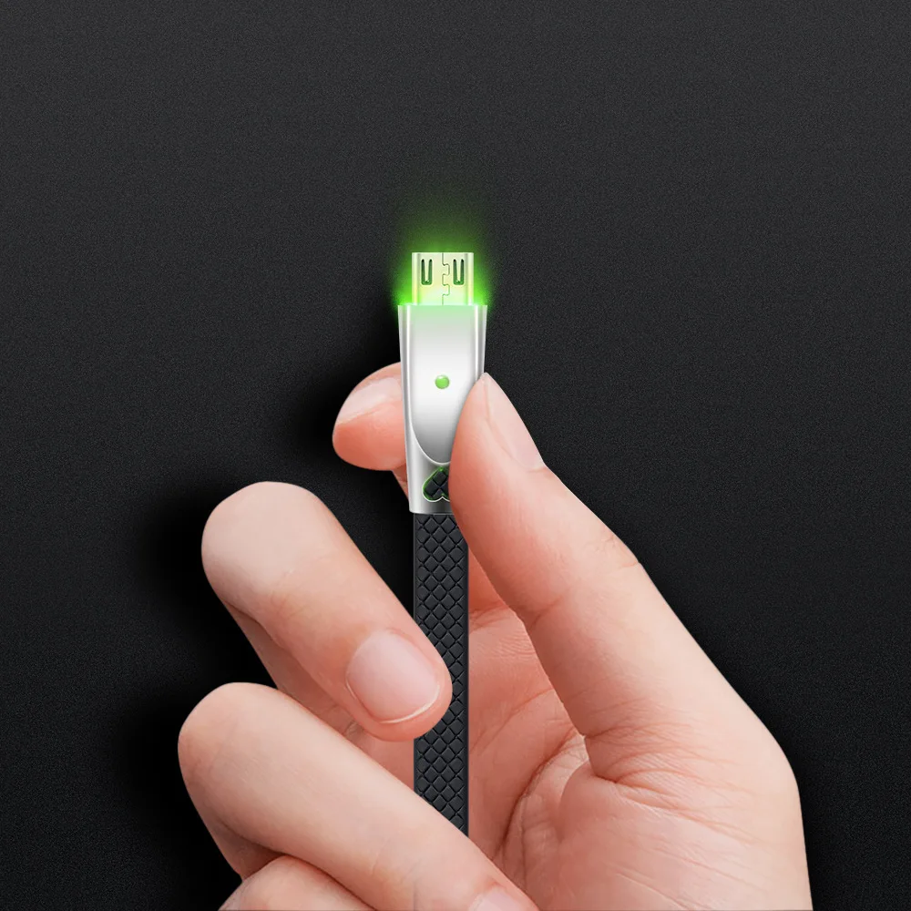 Кабель EtopLink USB Type-C нейлоновый плоский для передачи данных с медным проводом со