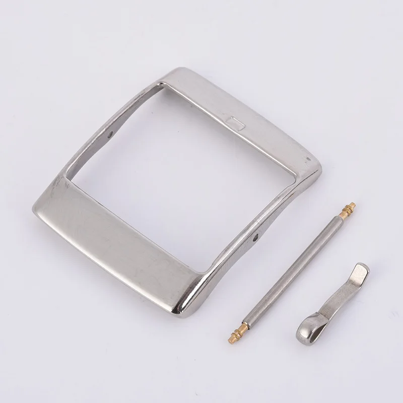 Новейшая модная Прочная нержавеющая сталь с серебристым покрытием ремешок для