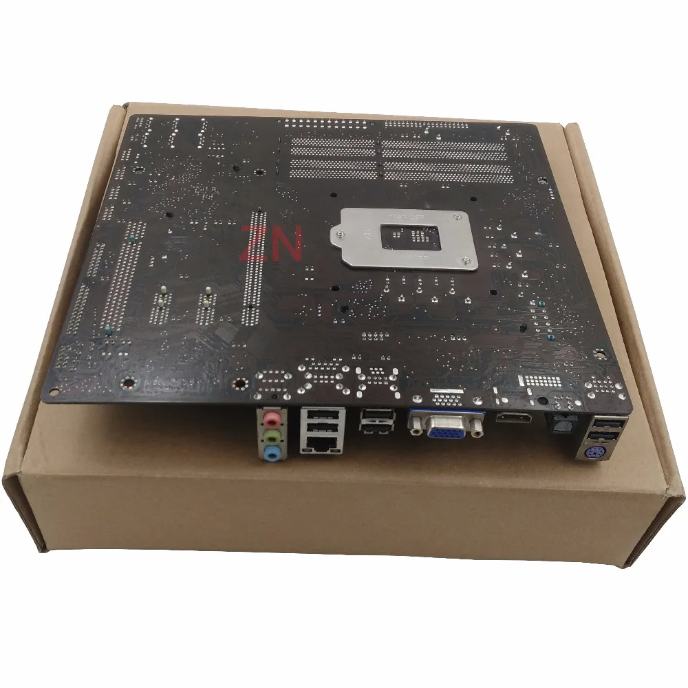 original Used Desktop motherboard For ASUS P7H55-M H55 Support LGA1156 I7 I5 I3 Maximum 4*DDR3 16GB 6*SATA II u ATX Main Board | Компьютеры