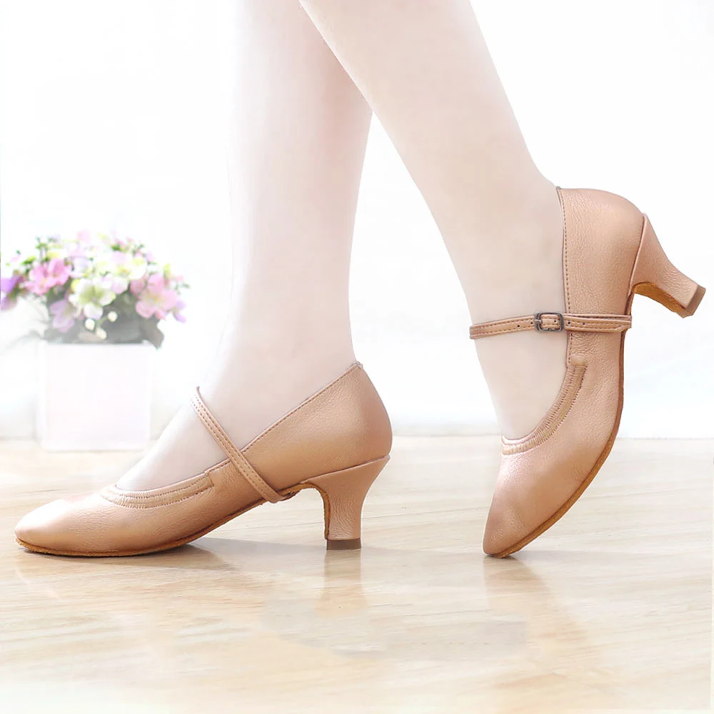 Shoes Woman Sneaker Modern Soft Bottom Square Dance Shoes Ladys Sports Ballroom Dancing Women Shoes Lady Dance Dermal Leather