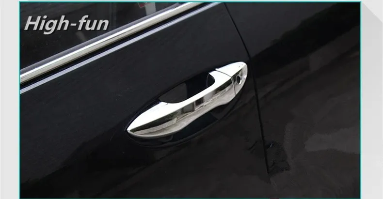Высокое качество ABS хромированная Дверная ручка Крышка для Toyota Corolla E170 2014 2015