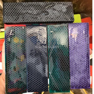 Сотовая Смола C-Tek нашивка в виде номерного знака, 1 шт., материал рукоятки для изготовления ножей, 120x40x8 мм