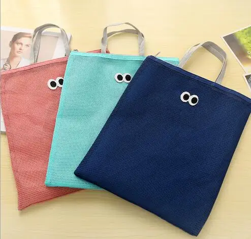 Модная многофункциональная холщовая Сетчатая Сумка для покупок