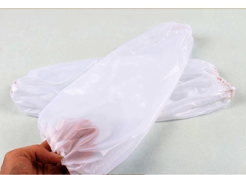 Нарукавники Водонепроницаемые рукава, женские длинные рукава, ПВХ, рукава, оборки для работы, Грязный нарукавник, кухня, бытовая Чистка, рукав JJ128 нарукавники для детей нарукавник