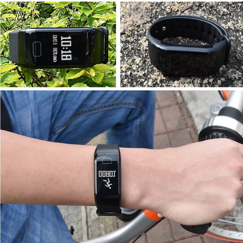 

Bluetooth Heart rate monitor watch blood pressure monitor fitness tracker