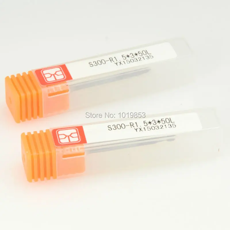 5pcs SLONS R1.5x3x50L or R0.5 R0.75 R1 R1.5 R2 HRC55 milling cutter solid carbide BALL NOSE end mill for steel copper |