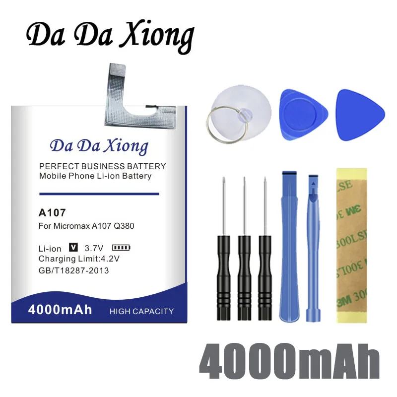 

4000mAh A107 Battery For Micromax Q380