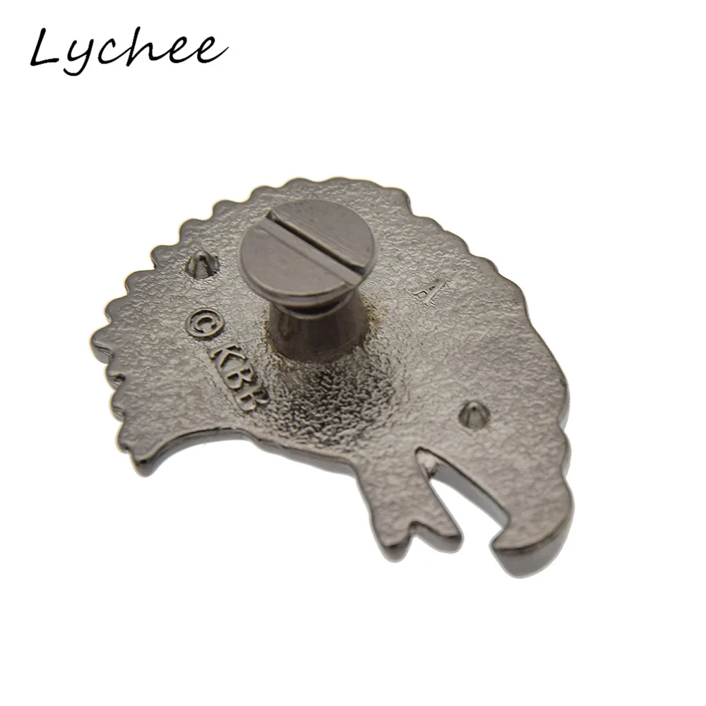 Личи 2 шт. Кожевенное ремесло Металлический кончос с изображением головы орла-совы для создания одежды и кошелька для женщин.