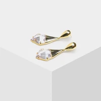 amorita boutique fashion geometry color geometric pendant design earring