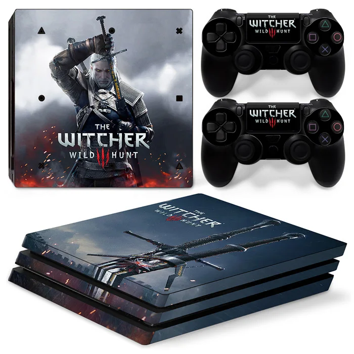 Виниловые наклейки на кожу для sony PS4 Pro консоли и 2 контроллеры наклейки игровых аксессуаров кожи Стикеры - Цвет: TN-P4PRO-1133