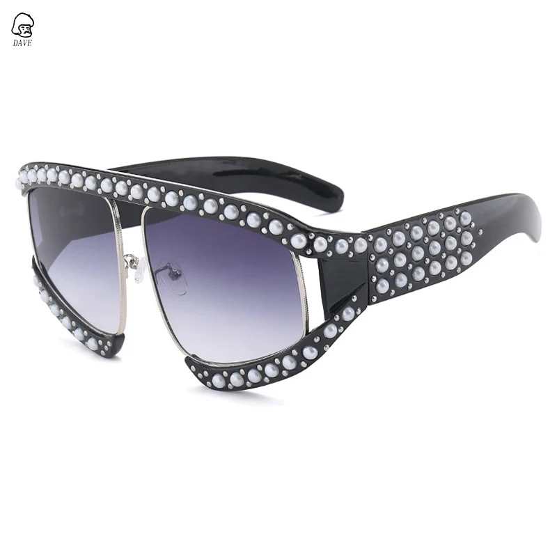 Женские солнцезащитные очки с жемчугом в стиле ретро|retro sun glasses|brand glassesdesigner glasses |