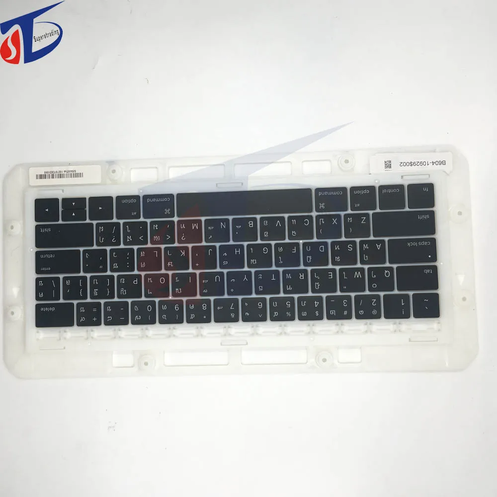 Идеальная новинка для Macbook Pro 13-дюймового и 15-дюймового Retina A1706 A1707 Thai TH Thailand клавиатурных клавиш и наборов клавиш Late 2016 Mid 2017.