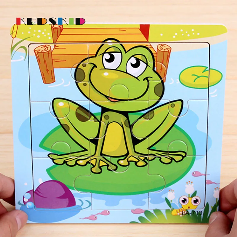 Обучающие игрушки Монтессори деревянные пазлы 3D для детей|toys for|toys for childrenmontessori