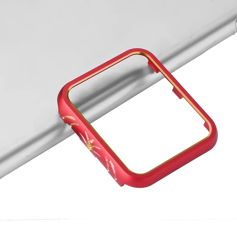 Защитный чехол для часов Apple Watch 38 мм 42 серия 1 2 3 Роскошный алюминиевый кейс