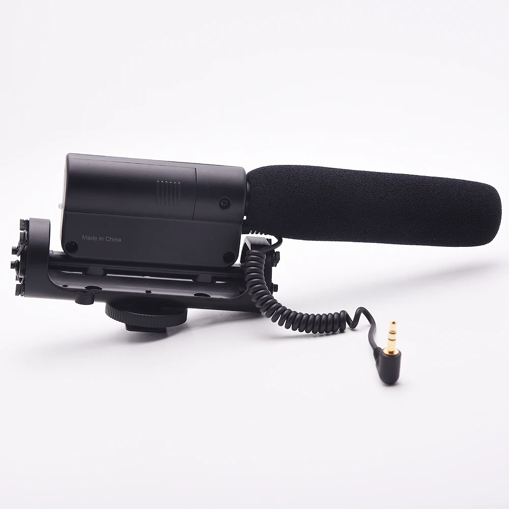 Takstar SGC-598 фото конденсатор CCTV 3 5 Mic Live Vlogging Видео Студия микрофон Запись дробовик