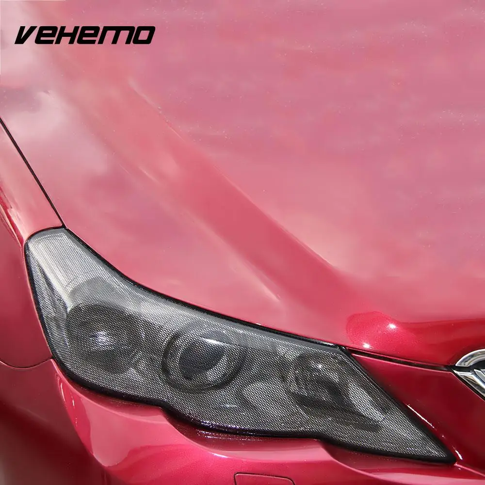 Vehemo сетчатая пленка лист для автомобильных фар задний фонарь противотуманная